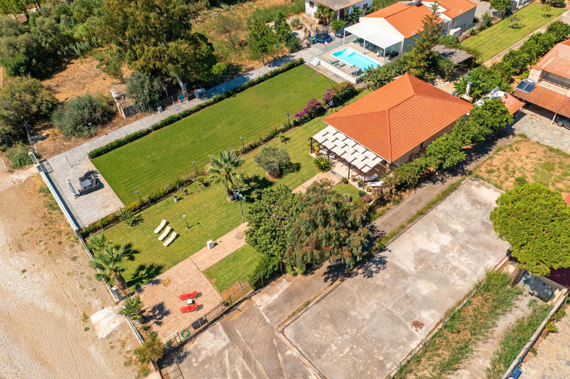 فيلا Maria'S Mansion 3 M From The Sea Marathón المظهر الخارجي الصورة