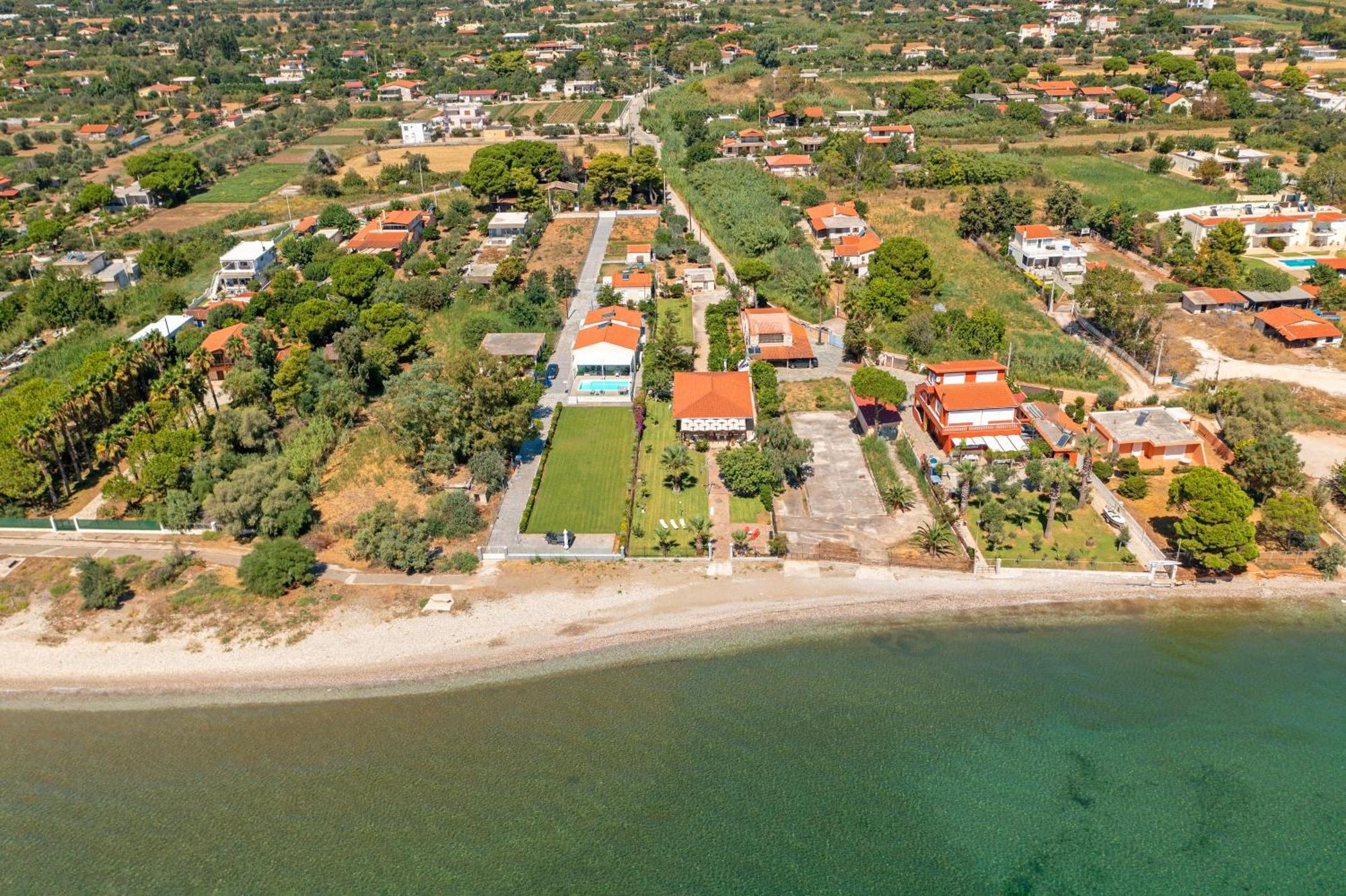 فيلا Maria'S Mansion 3 M From The Sea Marathón المظهر الخارجي الصورة