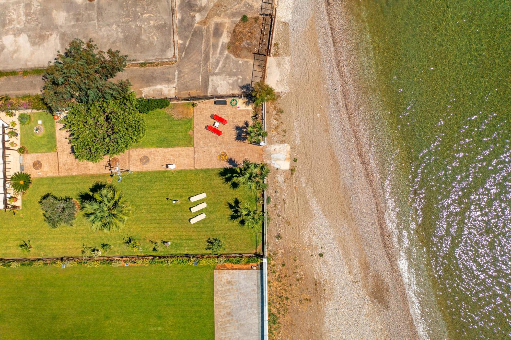 فيلا Maria'S Mansion 3 M From The Sea Marathón المظهر الخارجي الصورة